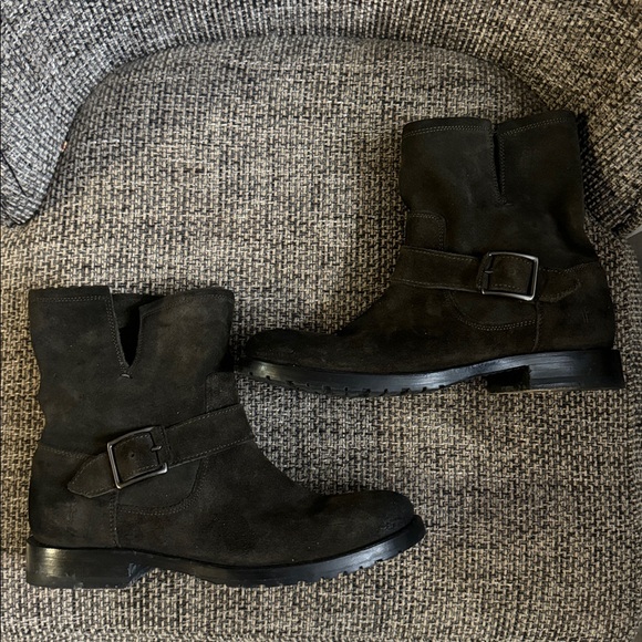 Frye Natalie Short Engineer boots size 7 - Picture 5 of 10